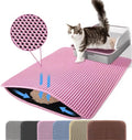 🐱 Cat Litter Mat — Double Layer Honeycomb, Waterproof & Non-Slip | All Sizes