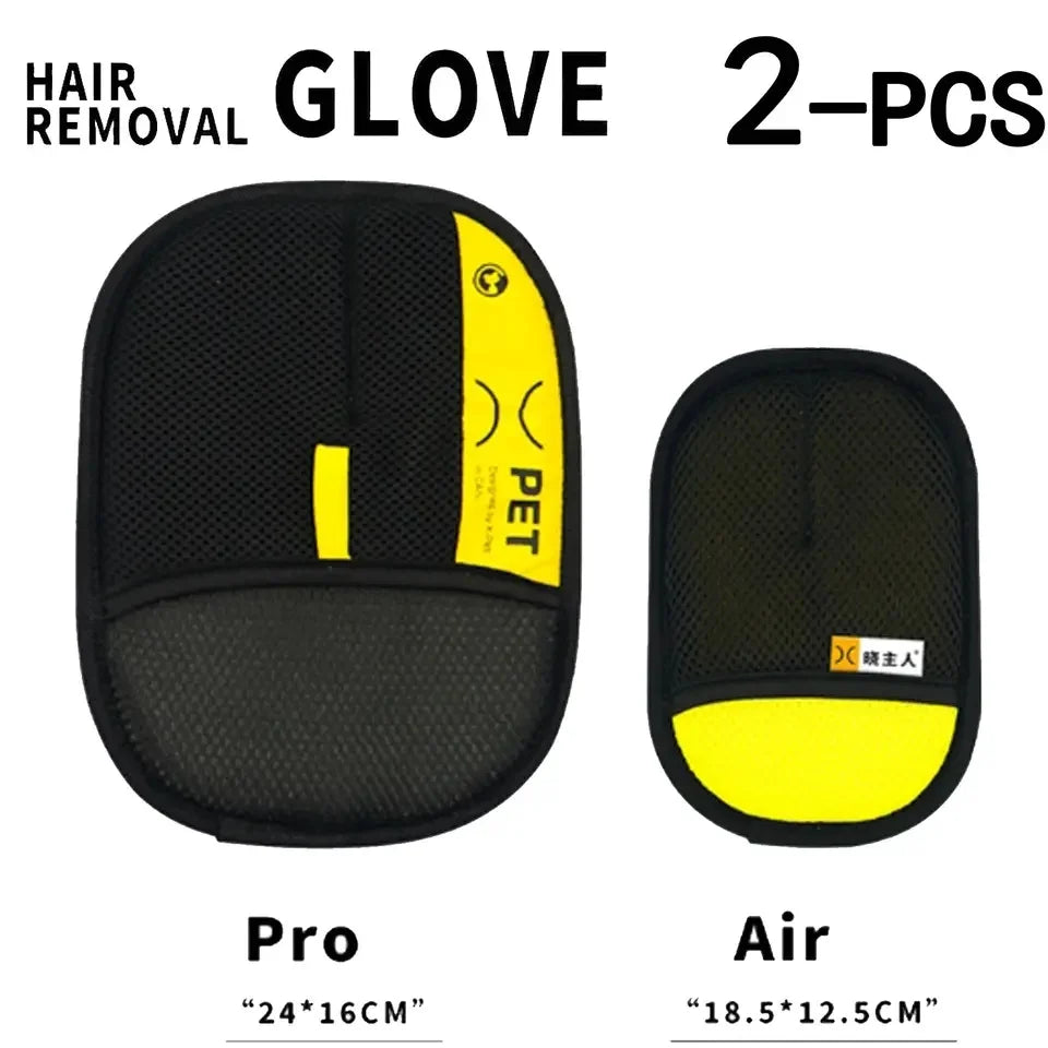 🧤 Pet Hair Remover Glove — Electrostatic Two-Way Brush for Cats, Dogs & Furniture