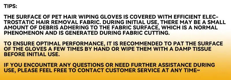 🧤 Pet Hair Remover Glove — Electrostatic Two-Way Brush for Cats, Dogs & Furniture